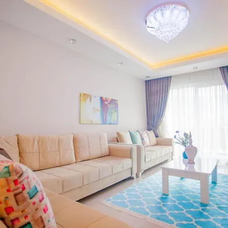 1+0, Lotus Residence, With Beautiful View Apartman Mahmutlar